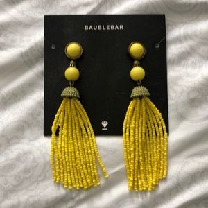 Bauble bar tassel earrings
